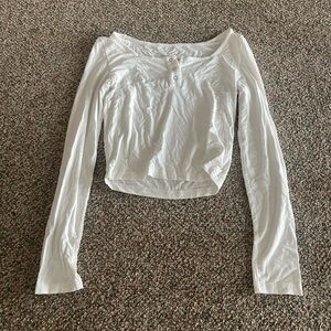 SHEIN White Long Sleeve Women's Top